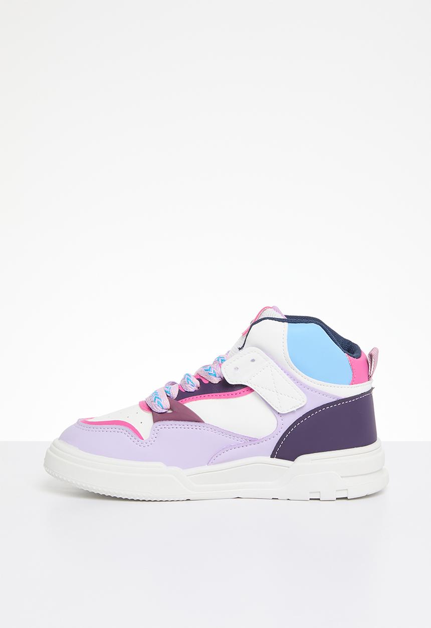 Pop Candy - Lace up sneakers - purple