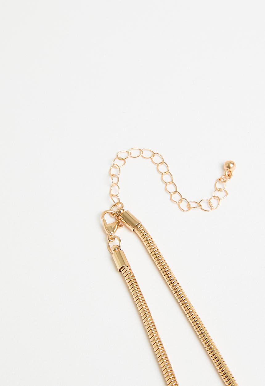 Tessa Design - Grace disks necklace - gold