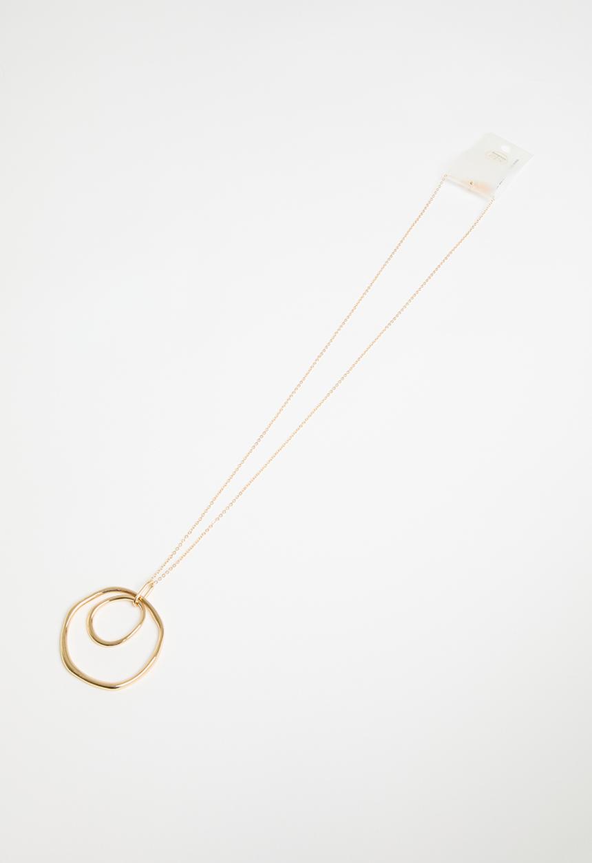 Tessa Design - Lily rings necklace - gold