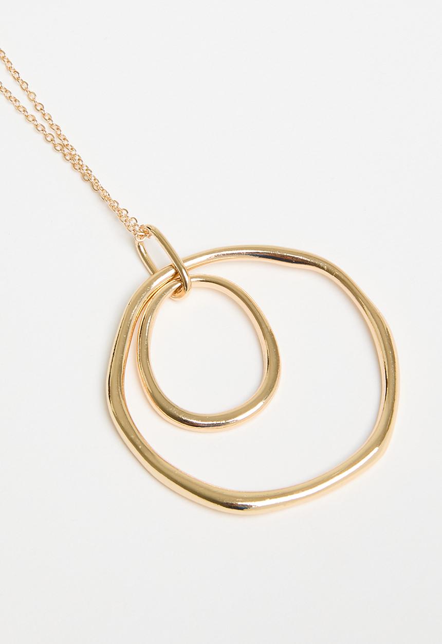Tessa Design - Lily rings necklace - gold