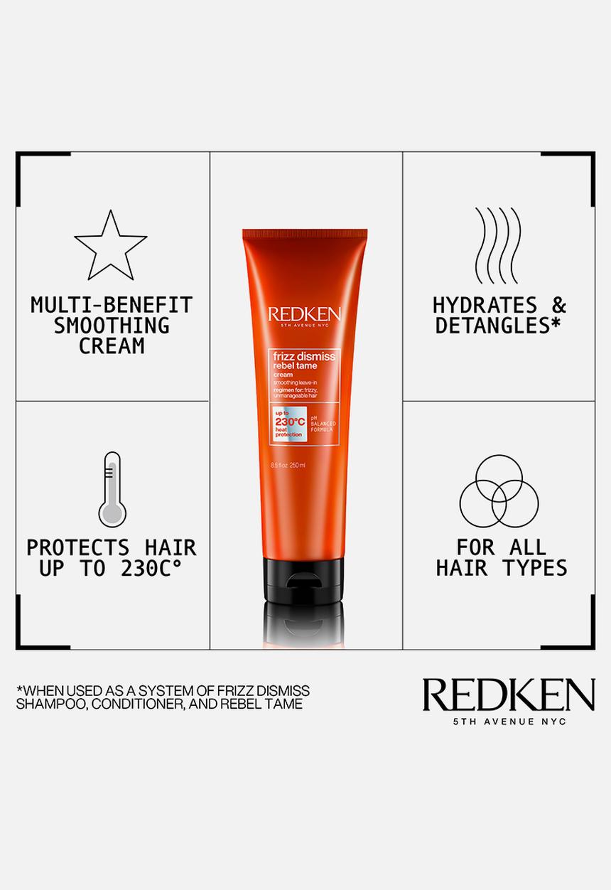 Frizz Dismiss Rebel Detangle Hair Leavin-In Cream - 250ml REDKEN ...