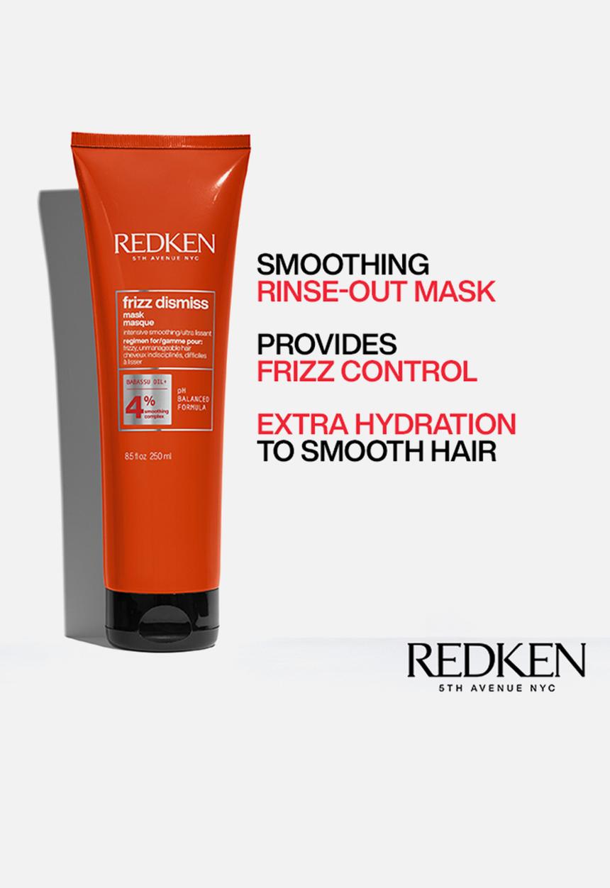 REDKEN - Frizz Dismiss Smoothing Hydrating Rinse Out Mask Intense Treatment