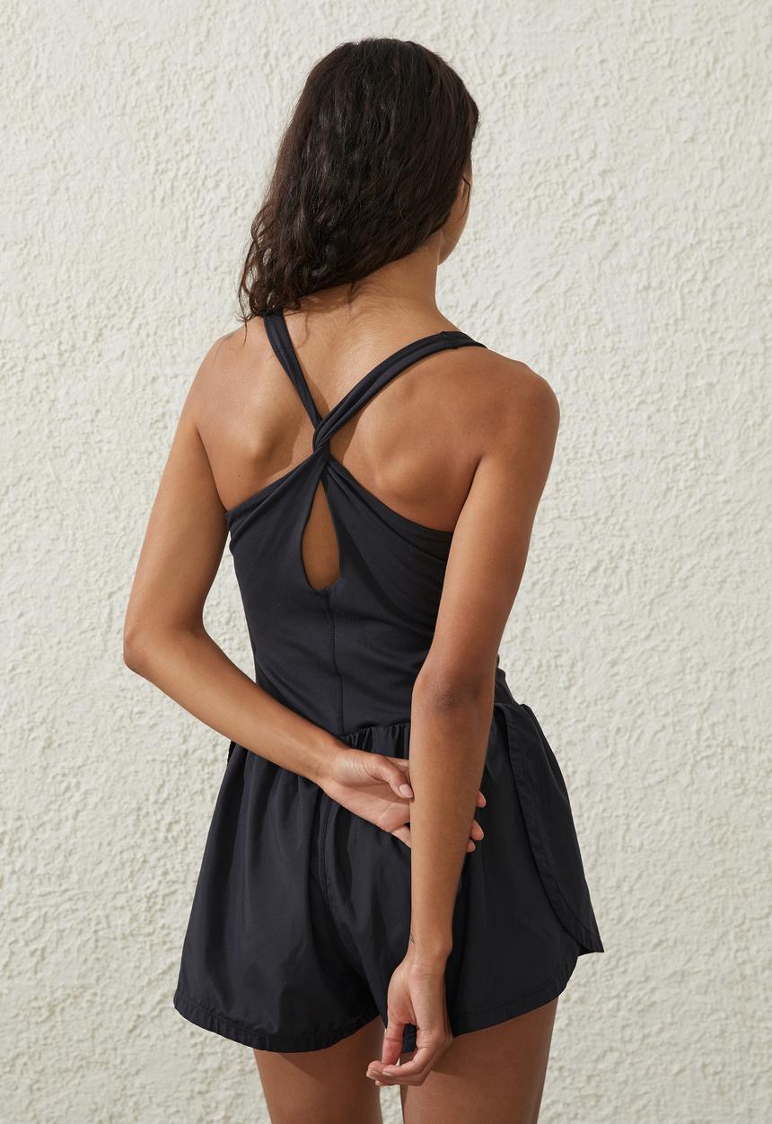 Cotton On - Ultra Soft Woven Shortsie - Black