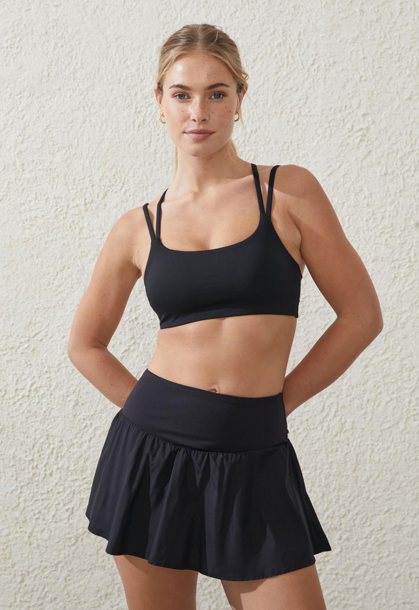 Cotton On - Ultra Soft Woven Skirt - Black