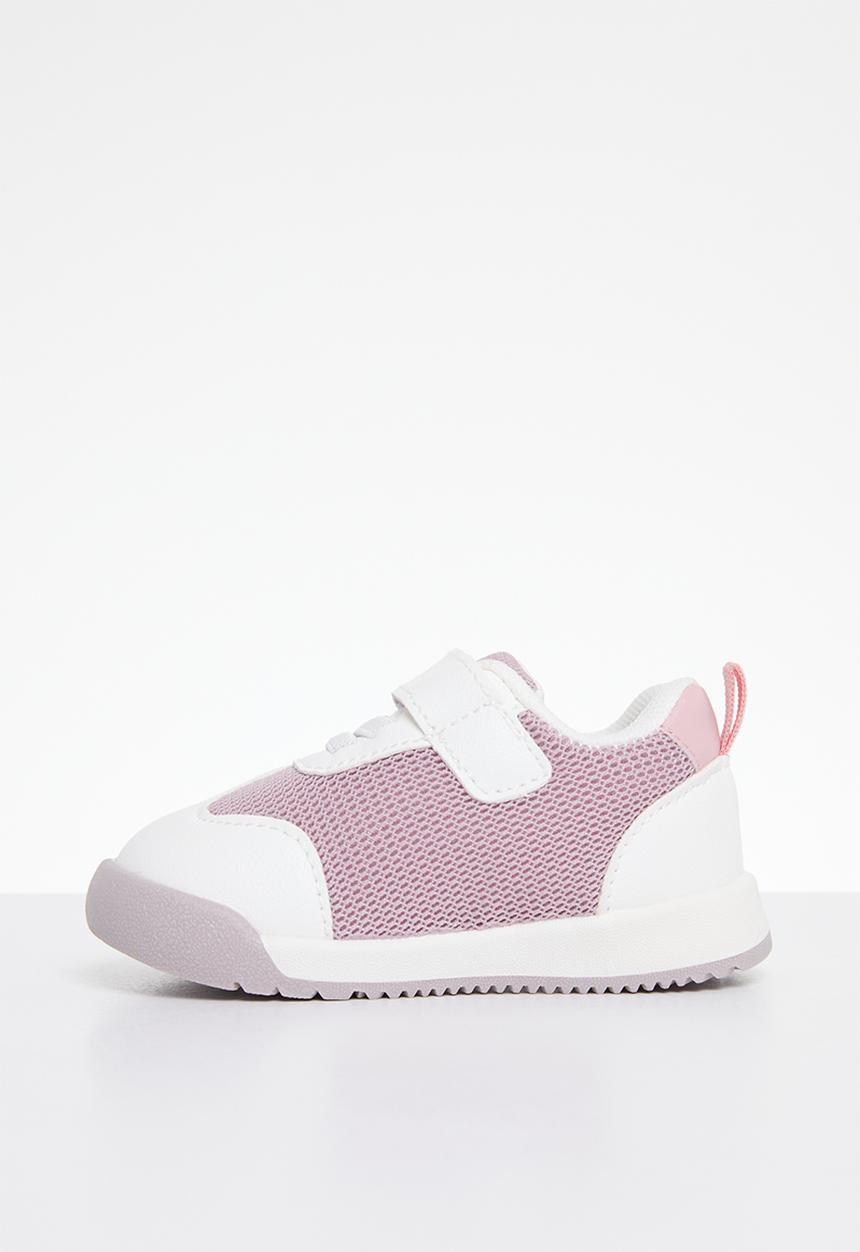 Pop Candy - Velcro and lace up sneaker - pink
