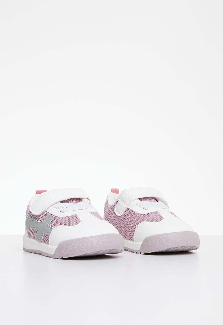 Pop Candy - Velcro and lace up sneaker - pink