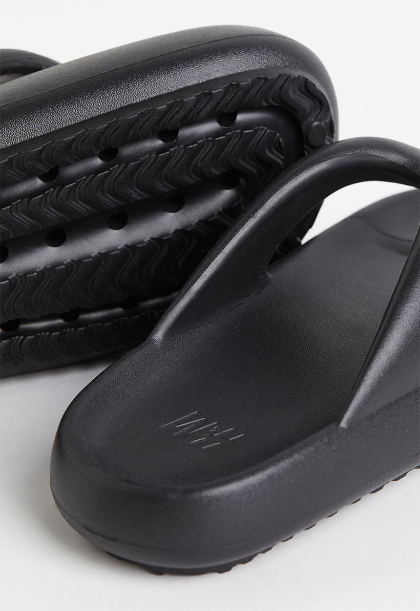 H&M - Flip-flops - black