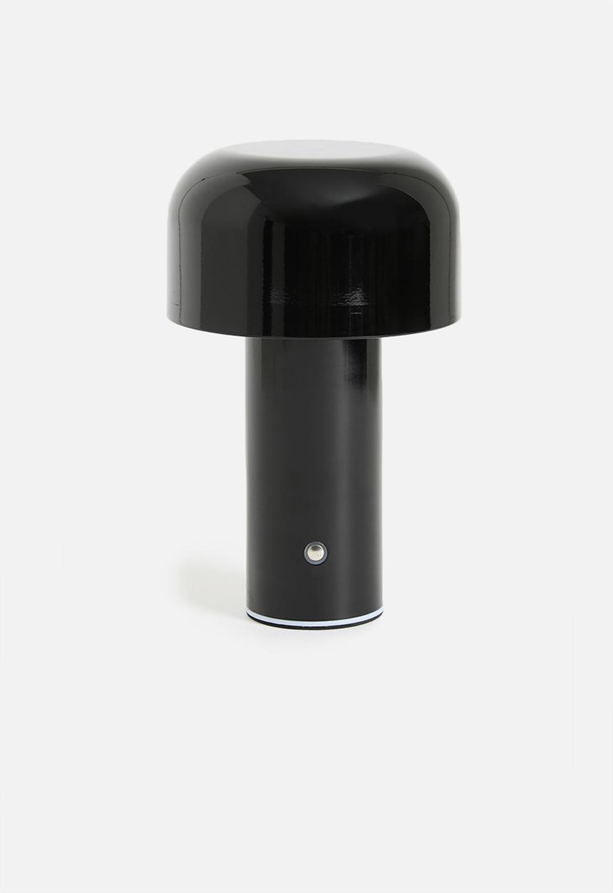 Sixth Floor - Owen touch rechargeable lamp - black
