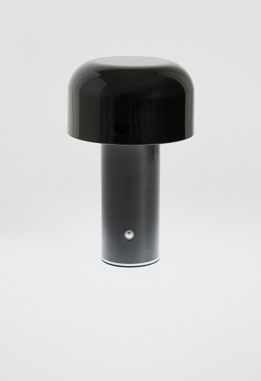 Sixth Floor - Owen touch rechargeable lamp - black