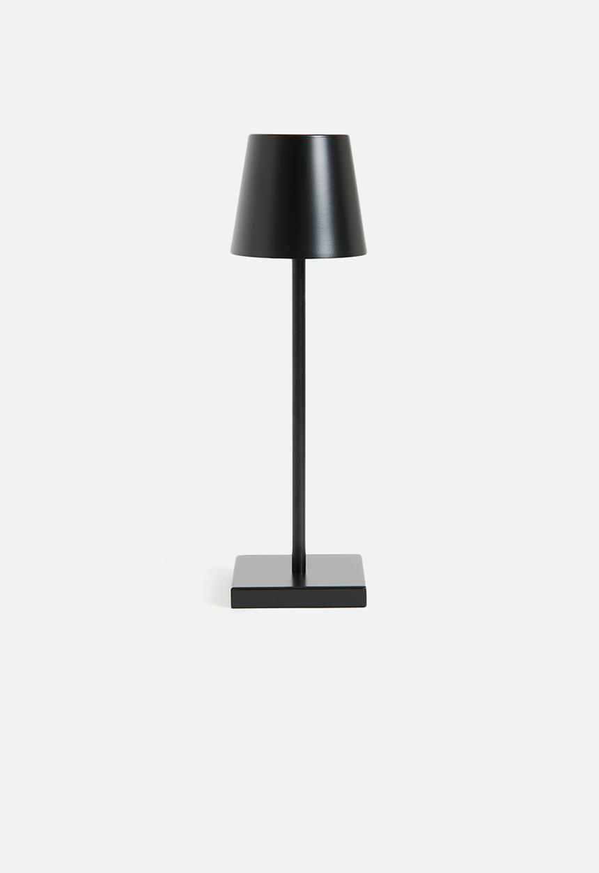 Sixth Floor - Louis touch rechargeable lamp - black