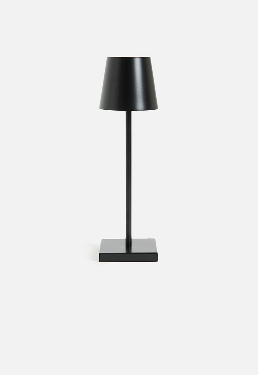 Sixth Floor - Louis touch rechargeable lamp - black