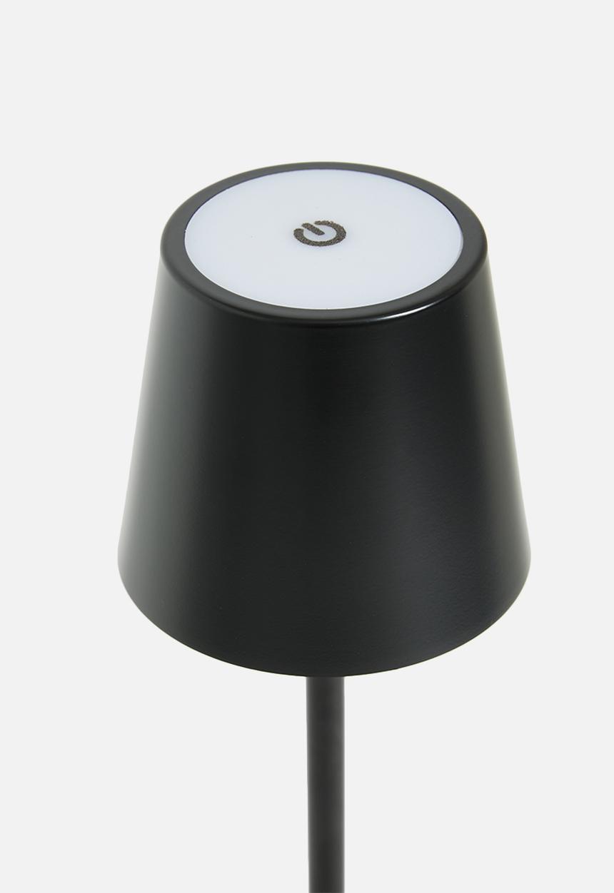 Sixth Floor - Louis touch rechargeable lamp - black