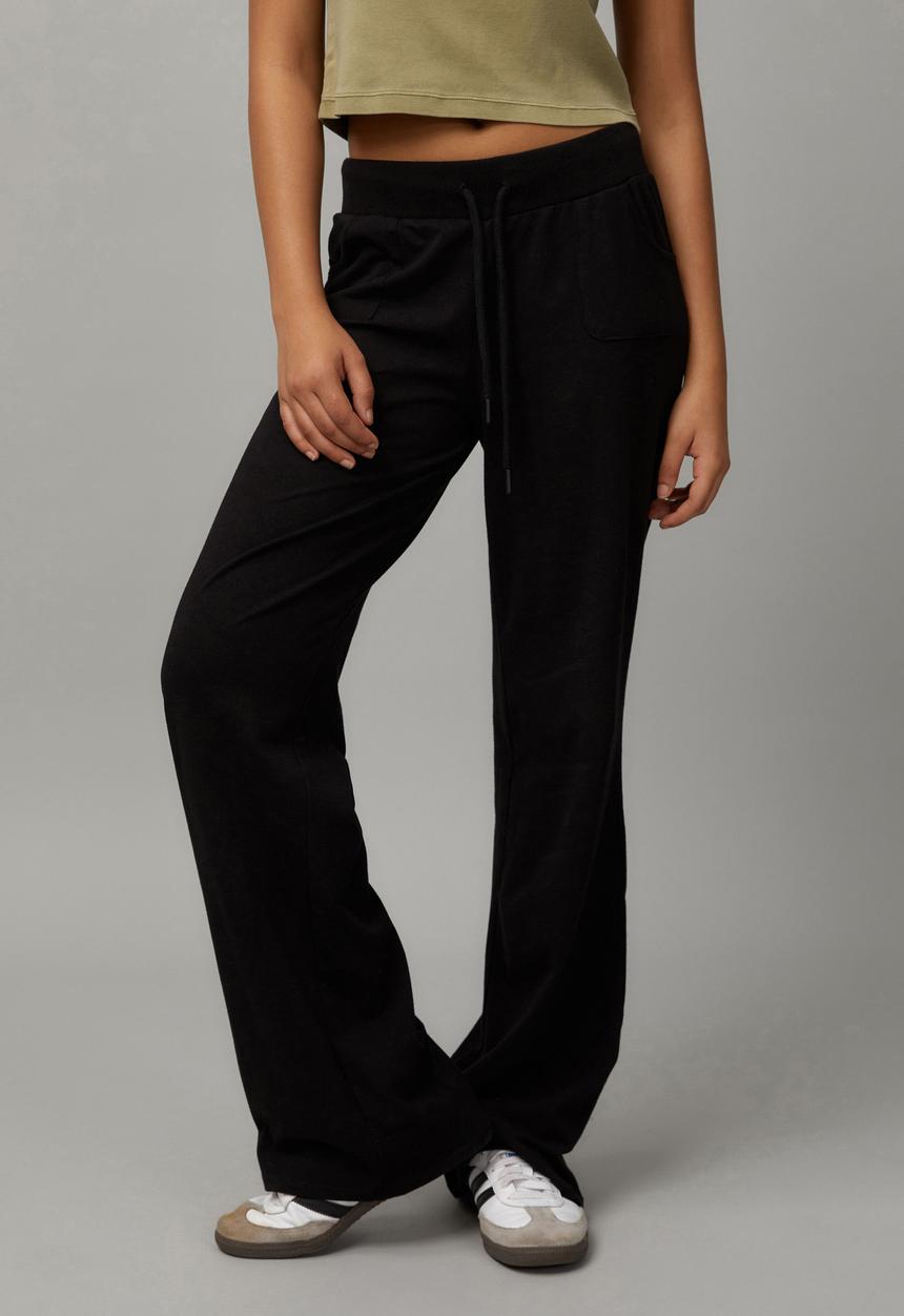 Factorie - Lightweight Straight Leg Trackpant - Black