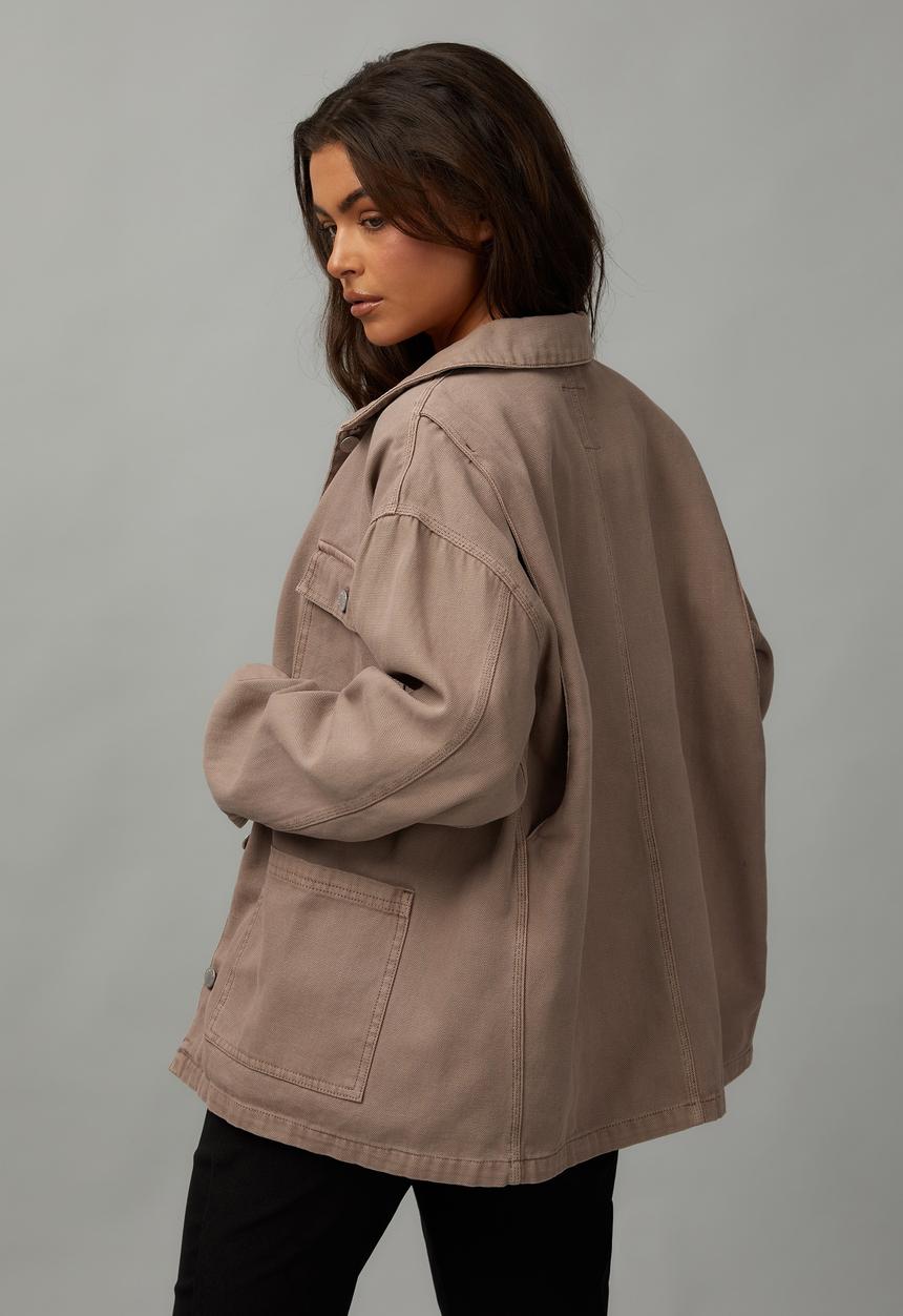 Factorie - Workwear Jacket - Neutral Pink