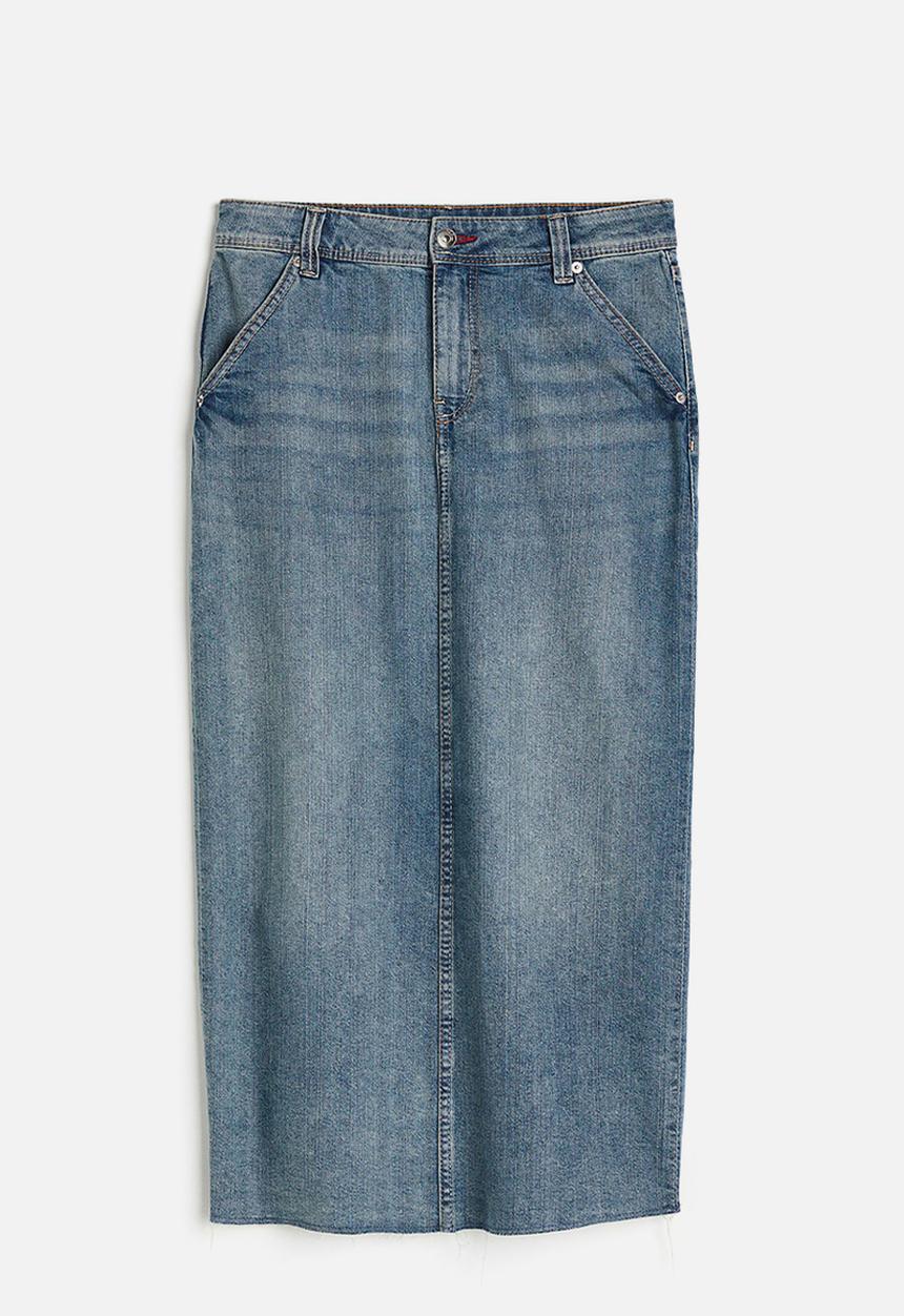 H&M - Denim skirt - denim blue 