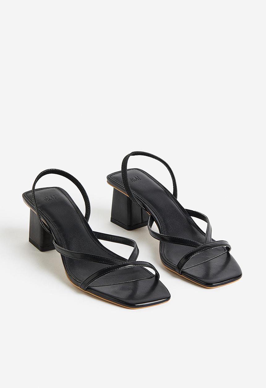 H&M - Heeled sandals - black