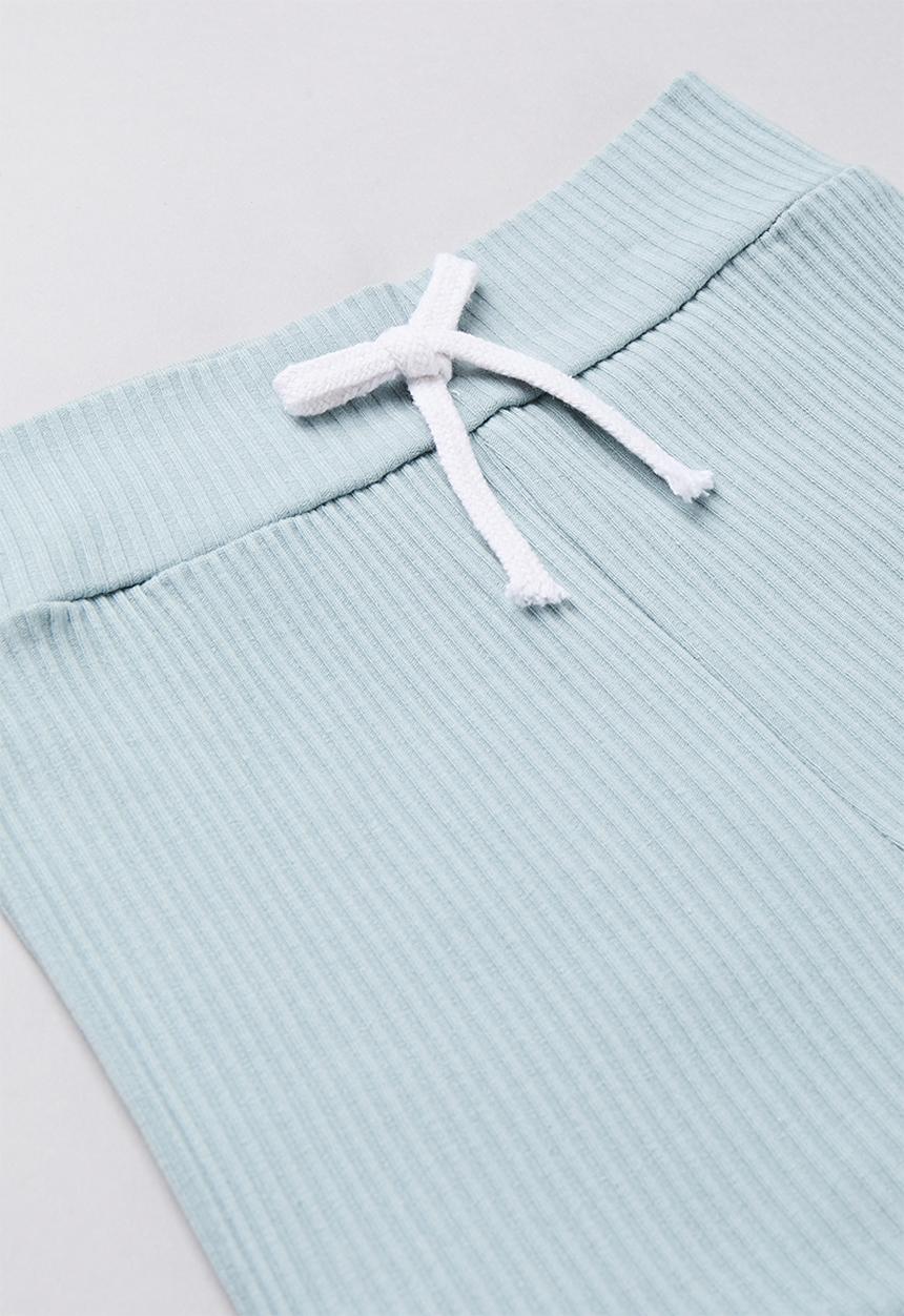 Pop Candy - Tee & short set - blue & white