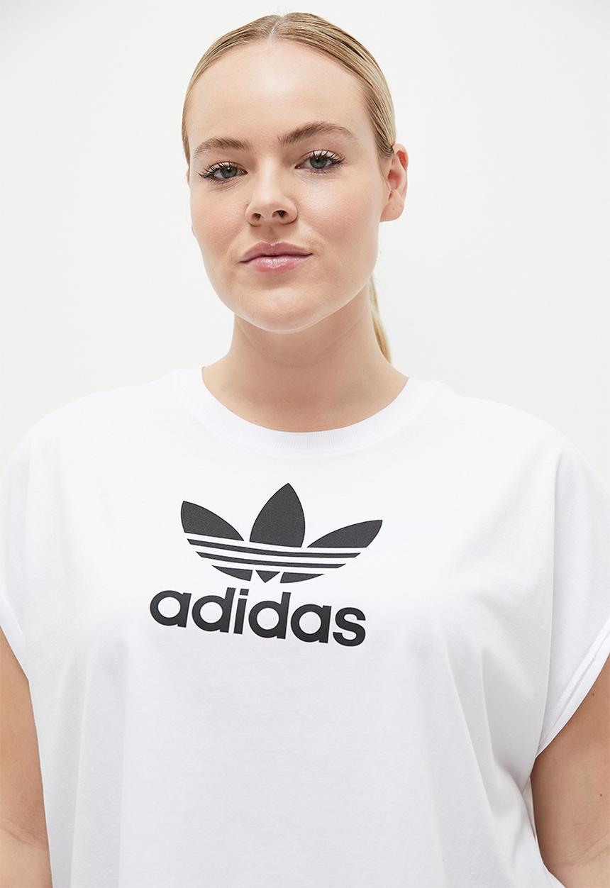 adidas Originals - Plus lf crop w - white