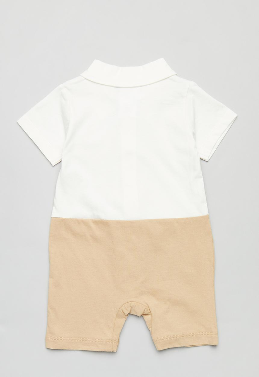Pop Candy - Baby vest romper - khaki