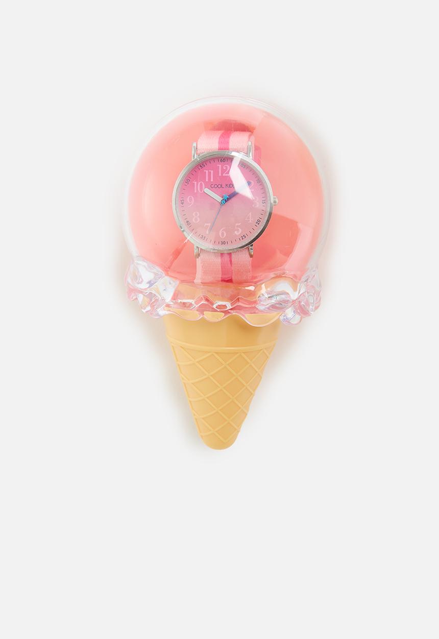 Cool Kids - Starstruck watch - silver & pink