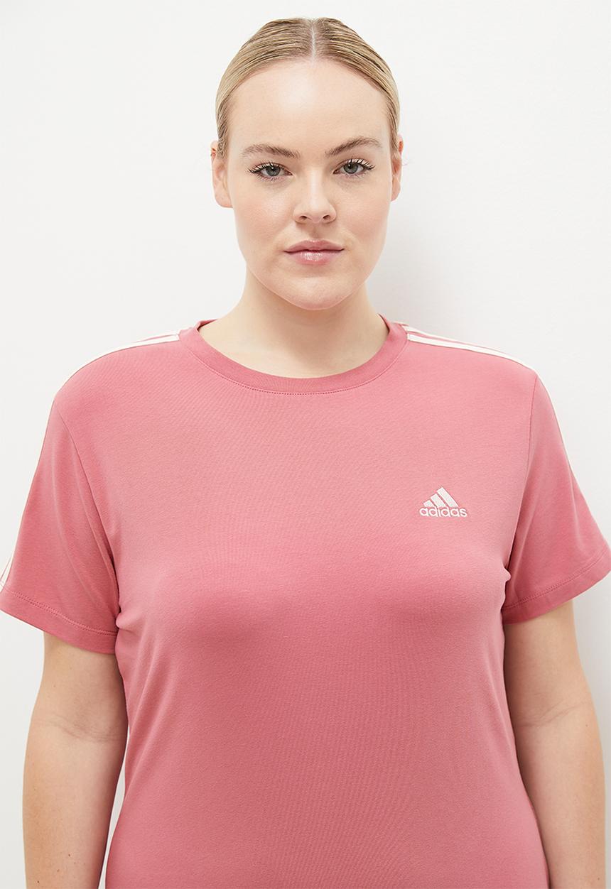 adidas Performance - Plus W 3s Fit T Dr - pink 