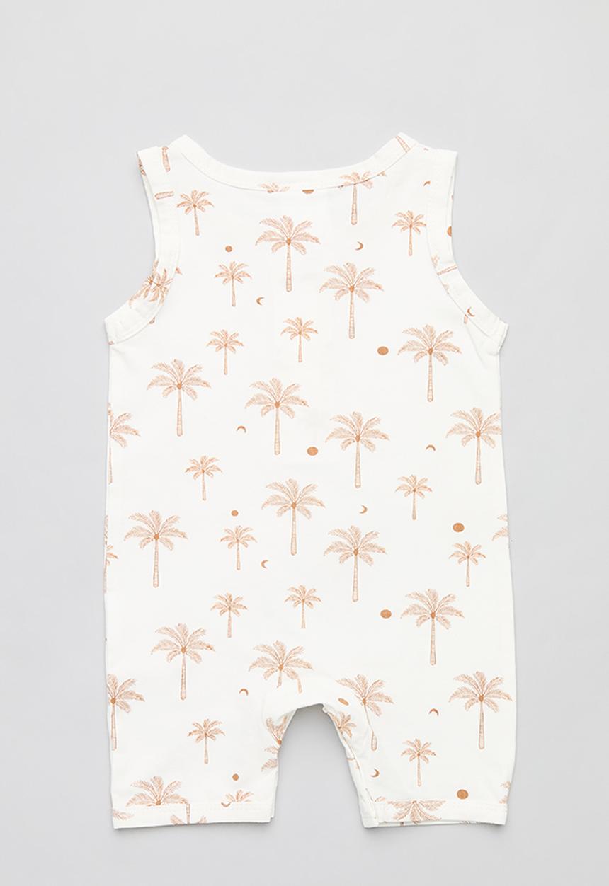 Pop Candy - Baby romper - brown & white