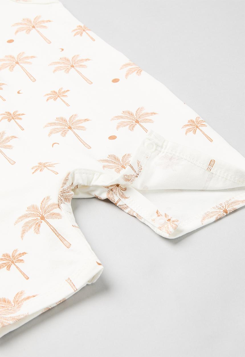 Pop Candy - Baby romper - brown & white