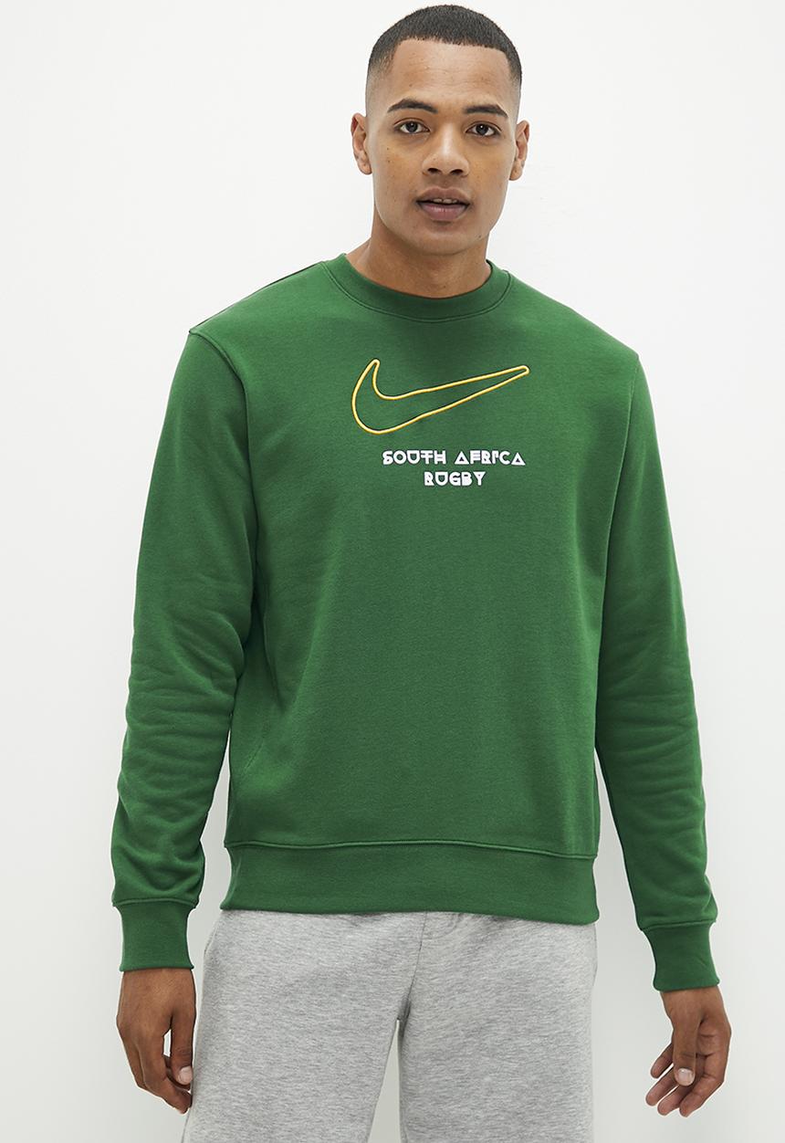 Nike - Springbok unity ft crew sweatshirt - green