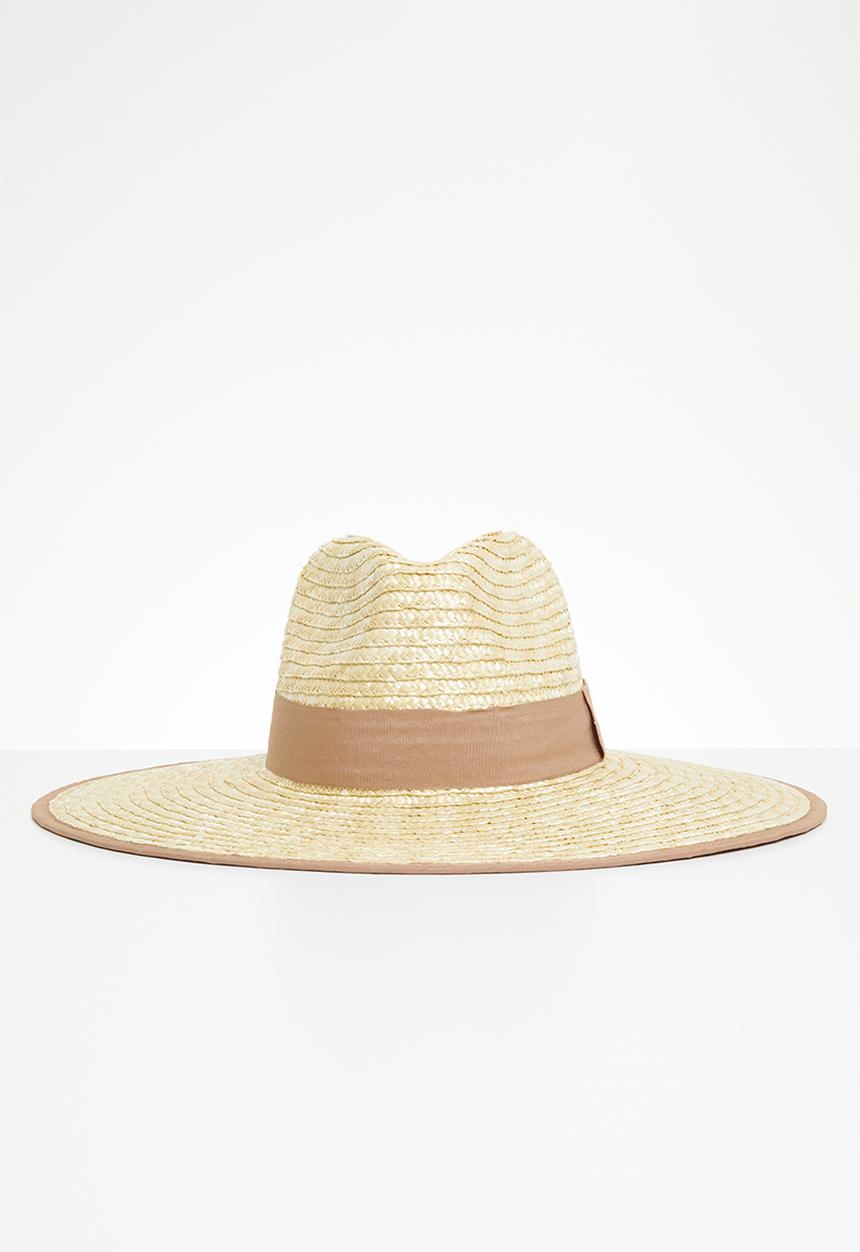 Superbalist - Nina sun hat-natural/brown