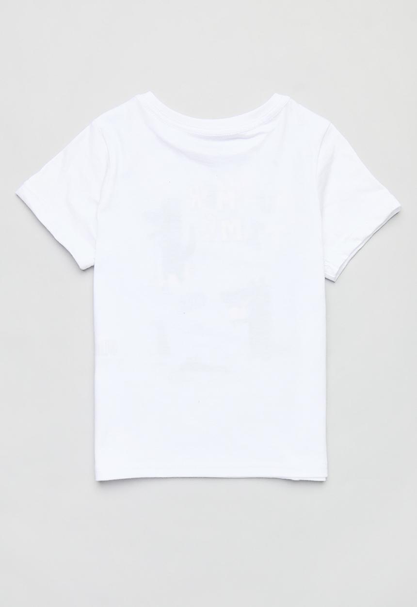 Pop Candy - 2 Pack printed tee - white & grey