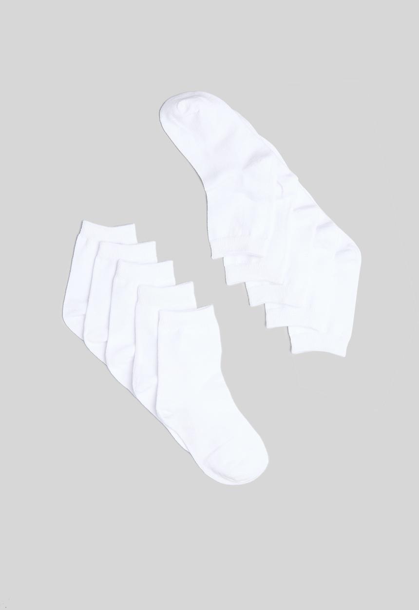 Pop Candy - 5 Pack socks - white