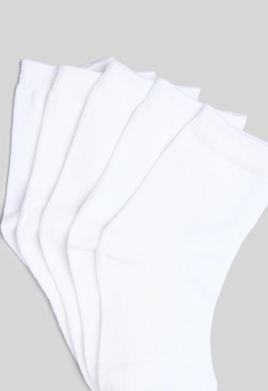 Pop Candy - 5 Pack socks - white
