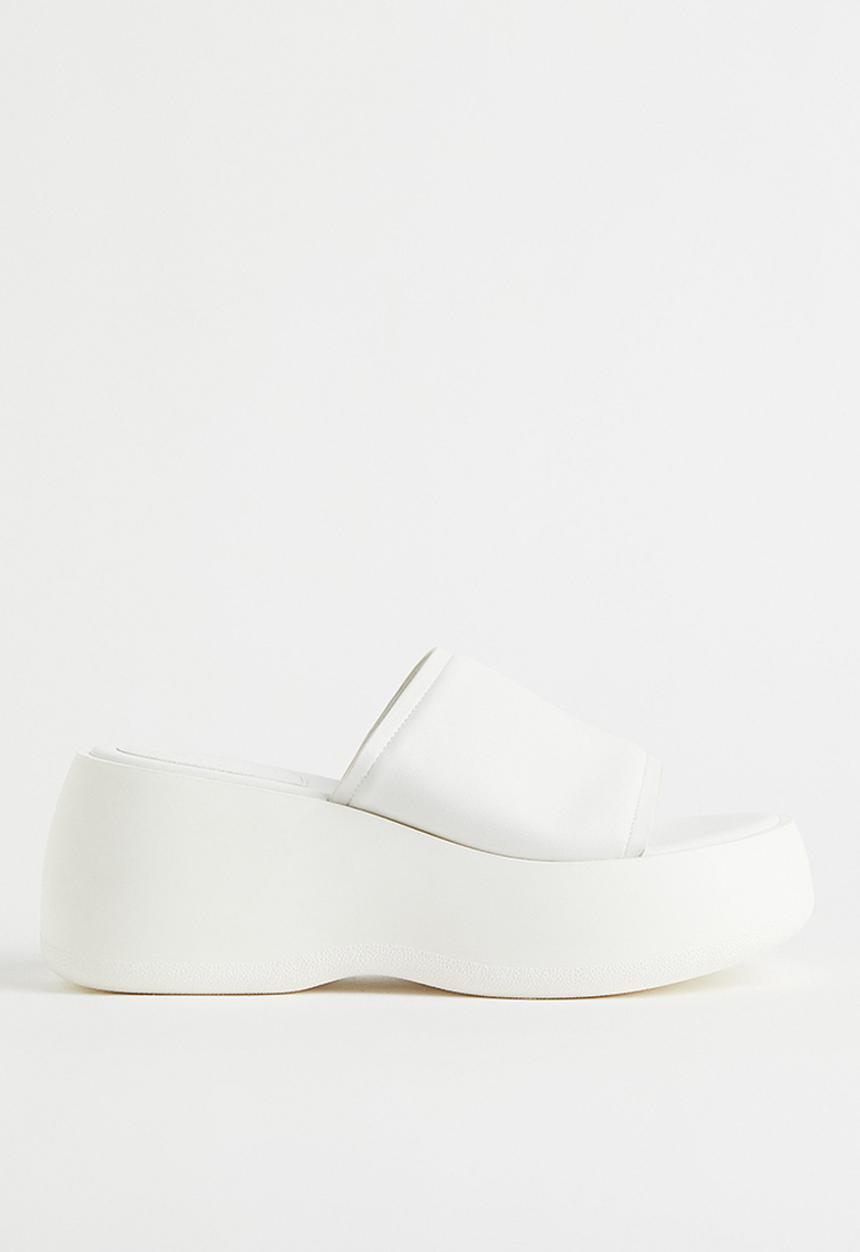 H&M - Chunky platform sandals - white