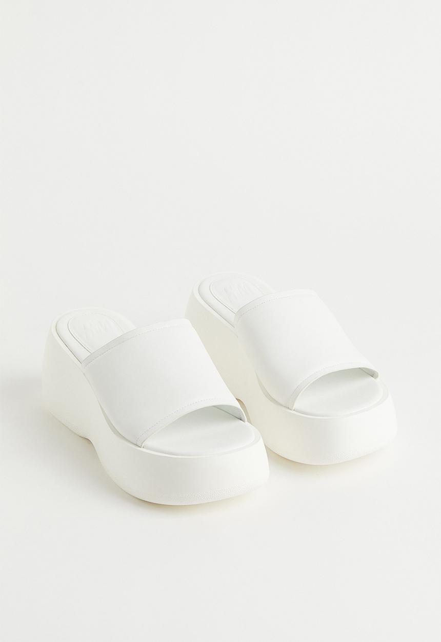 H&M - Chunky platform sandals - white