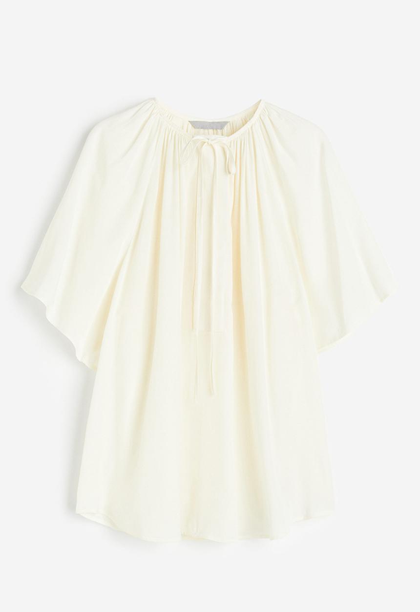 H&M - Oversized blouse - cream