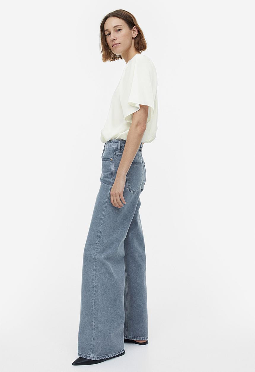 H&M - Oversized blouse - cream