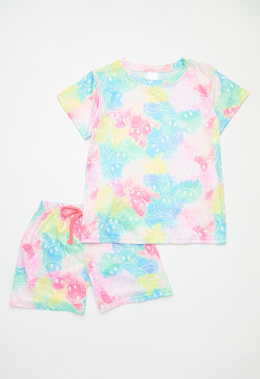 Pop Candy - Smiley pj set - multi