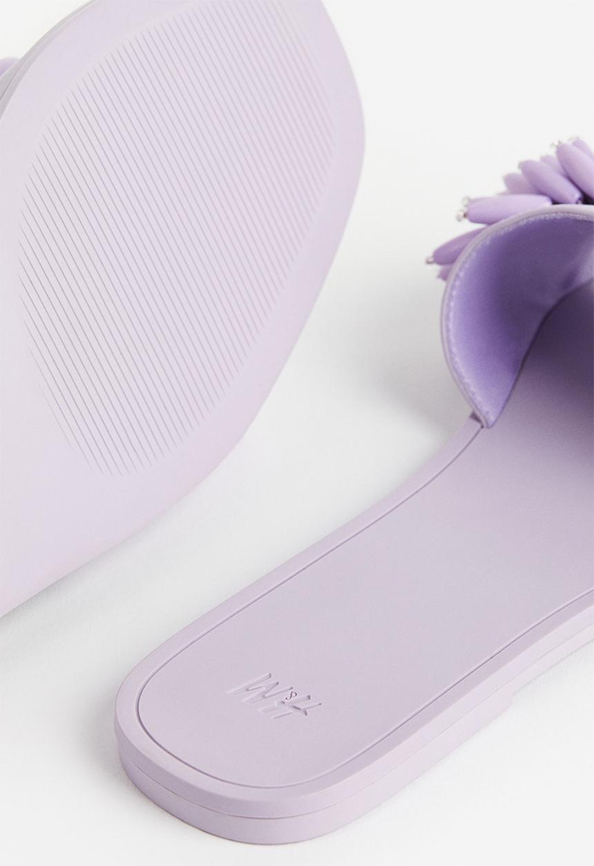 H&M - Beaded mules - light purple
