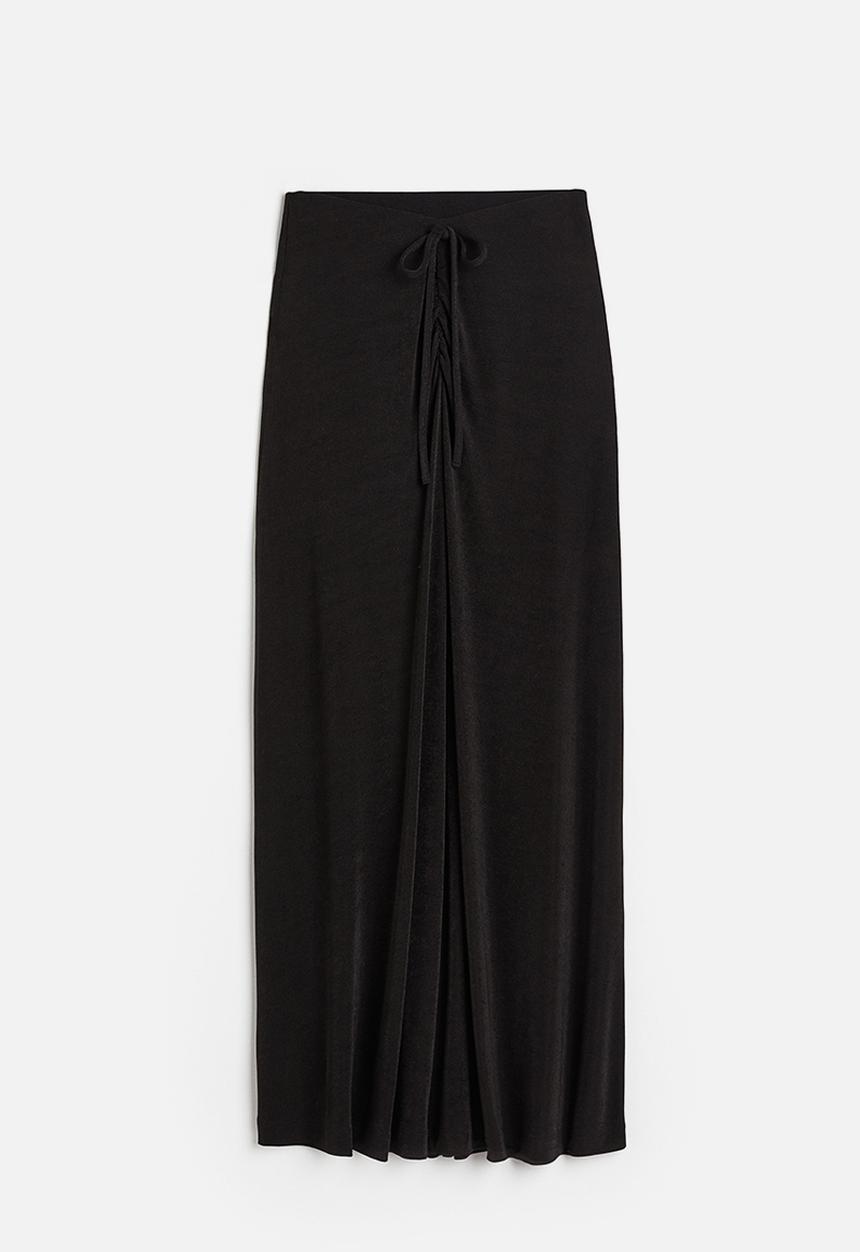 H&M - Jersey skirt - black
