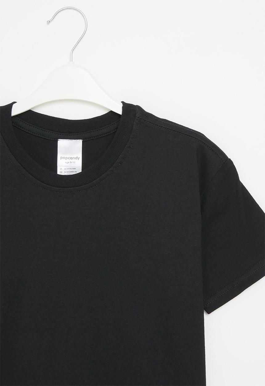 Pop Candy - Basic crew tee - black