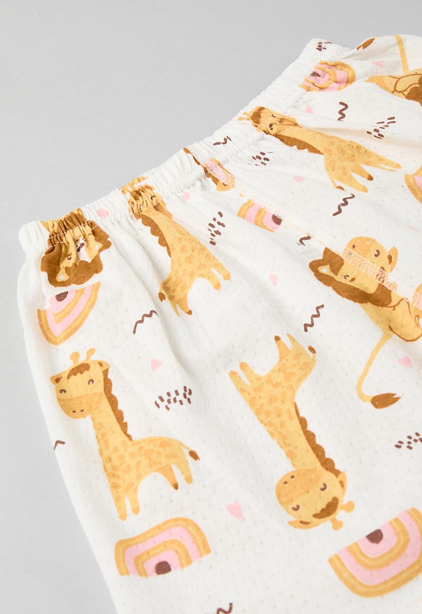 Pop Candy - Printed pj set - white