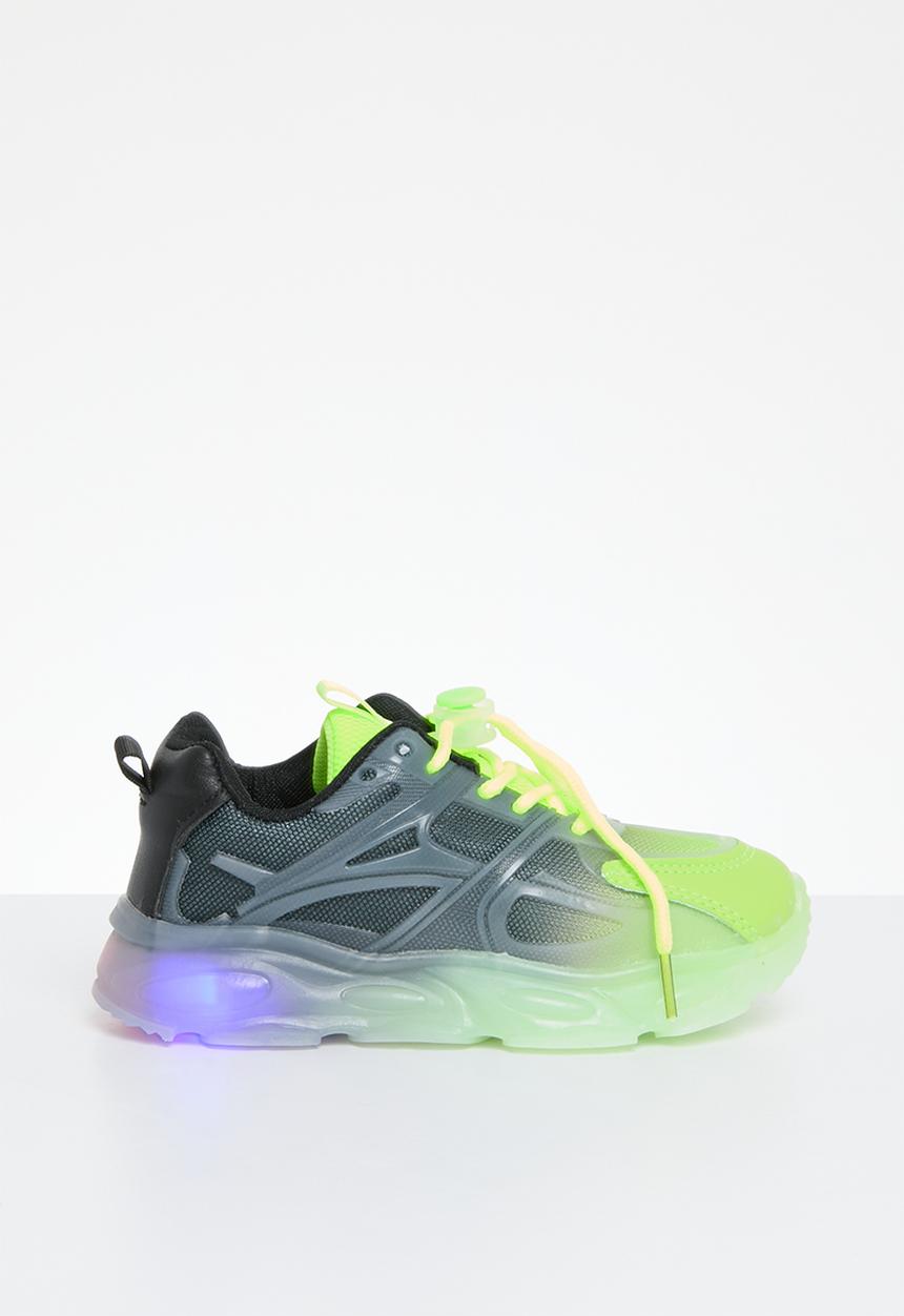 Pop Candy - Lace up sneakers - green &  black