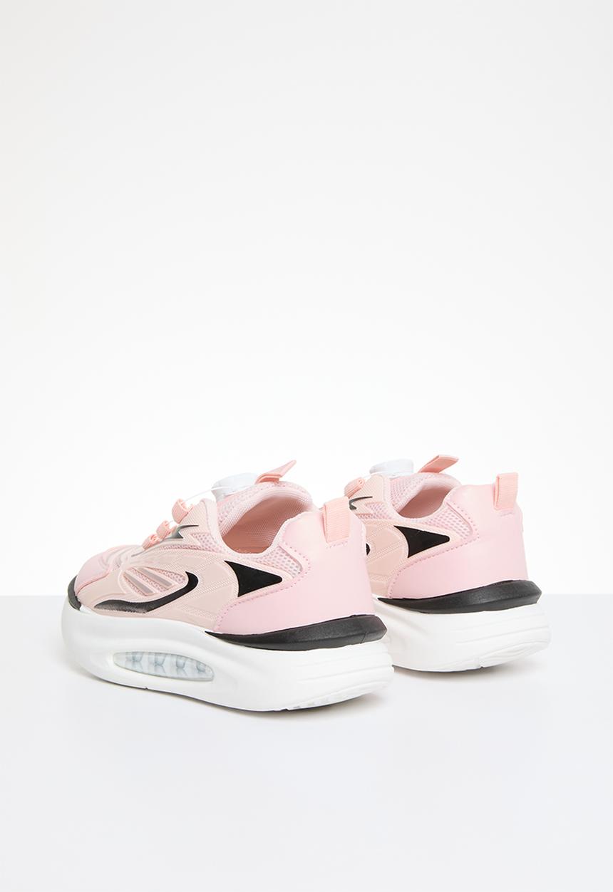 Pop Candy - Rotating buckle sneakers - pink & black