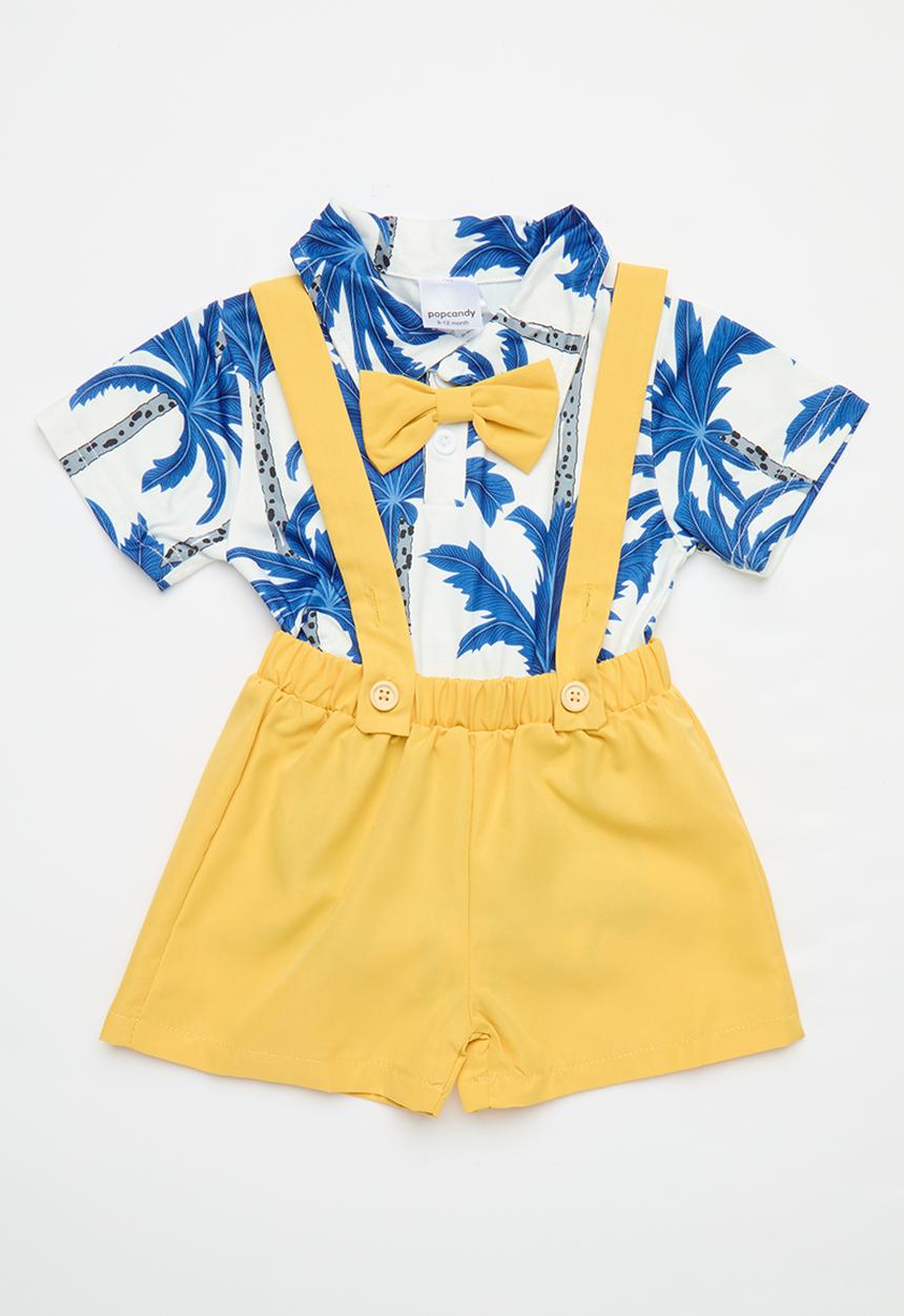 Pop Candy - 2 Piece suspended set - blue & yellow