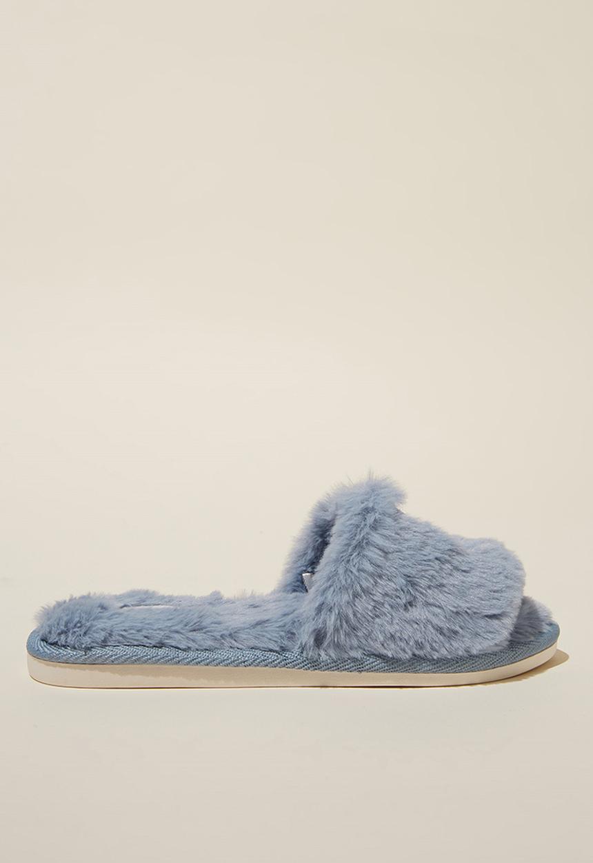 Cotton On - Novelty slide slipper - care bears blue