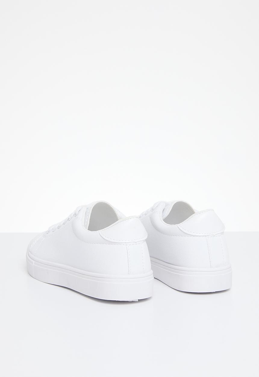 Pop Candy - Lace up sneakers-white