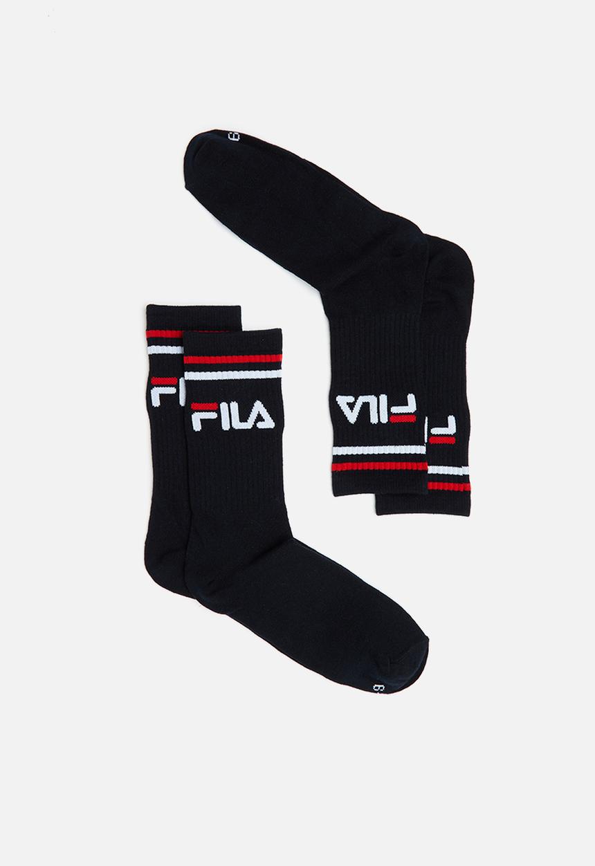 FILA - Stallone tube sock mens 2 pack- peacoat