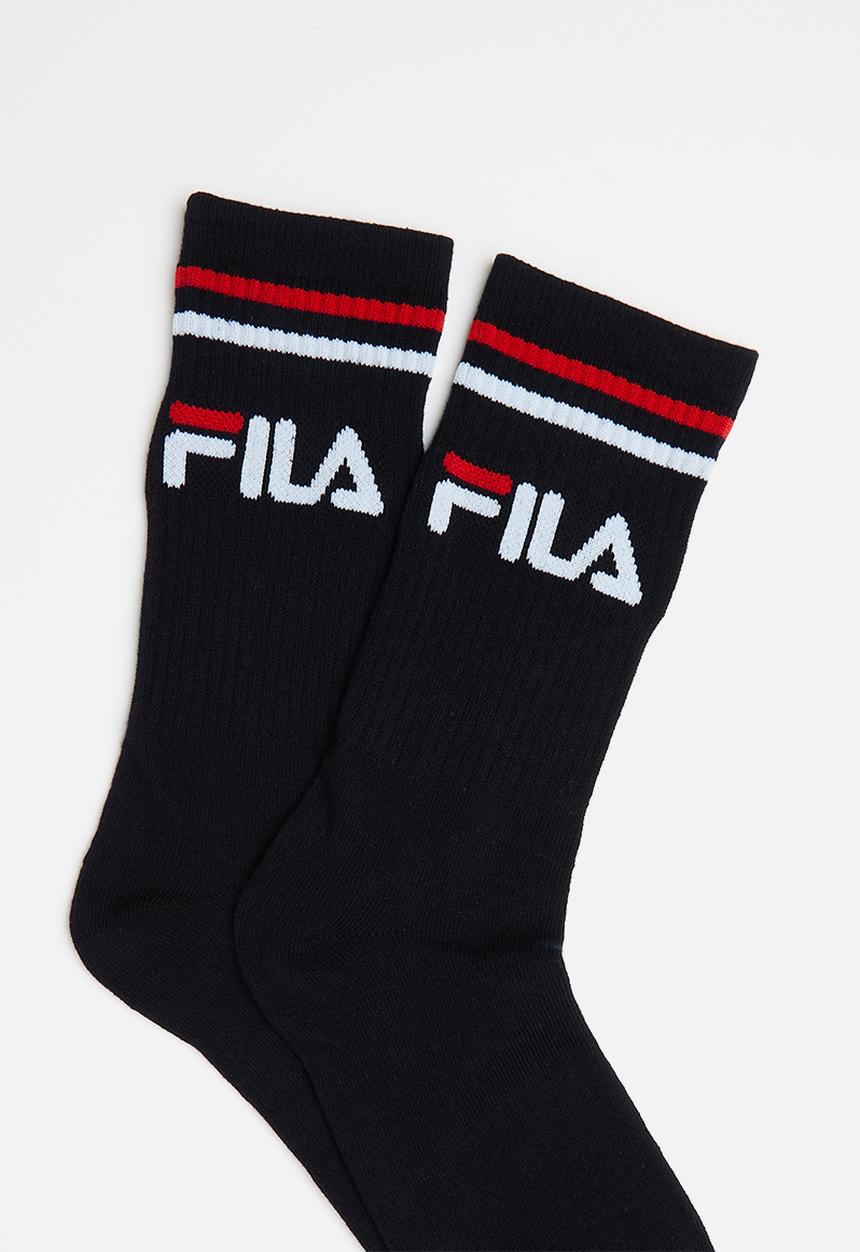 FILA - Stallone tube sock mens 2 pack- peacoat