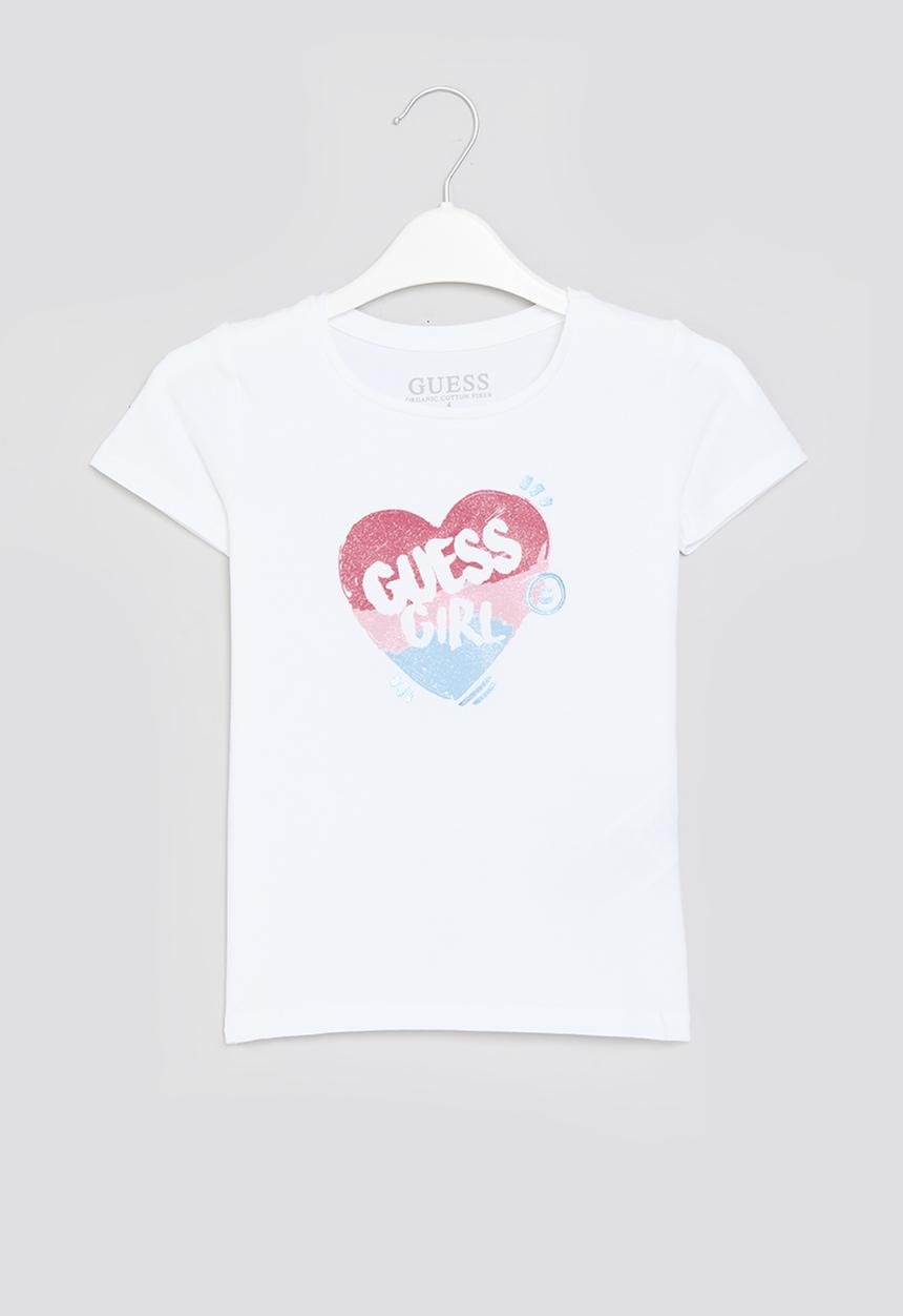 GUESS - Short sleeve T-shirt - pure white