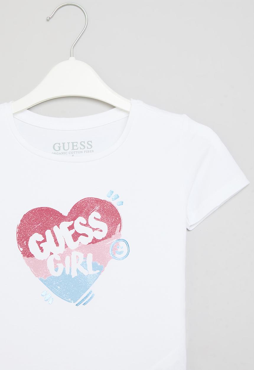 GUESS - Short sleeve T-shirt - pure white